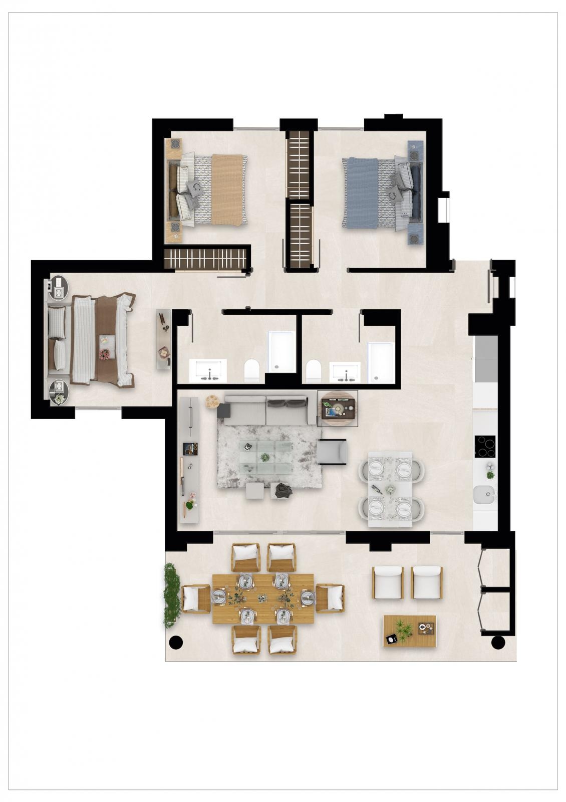 Appartment zum verkauf in Mijas Costa