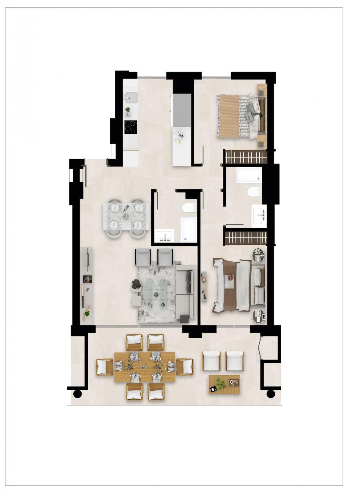 Appartment zum verkauf in Mijas Costa
